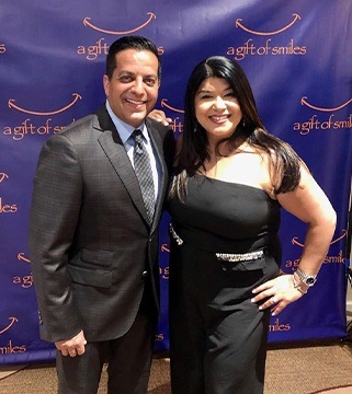 Dr. Singh and Her Husband at A Gift of Smiles Charity Event