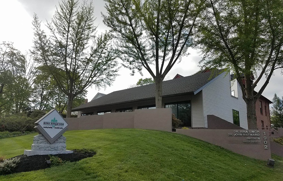 Exterior of the dental office of Rina Singh, DDS in Camp Hill, PA