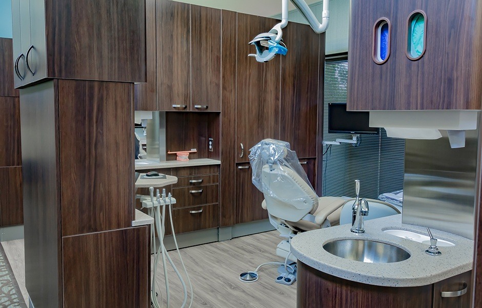 Operatory room in the dental office of Rina Singh, DDS
